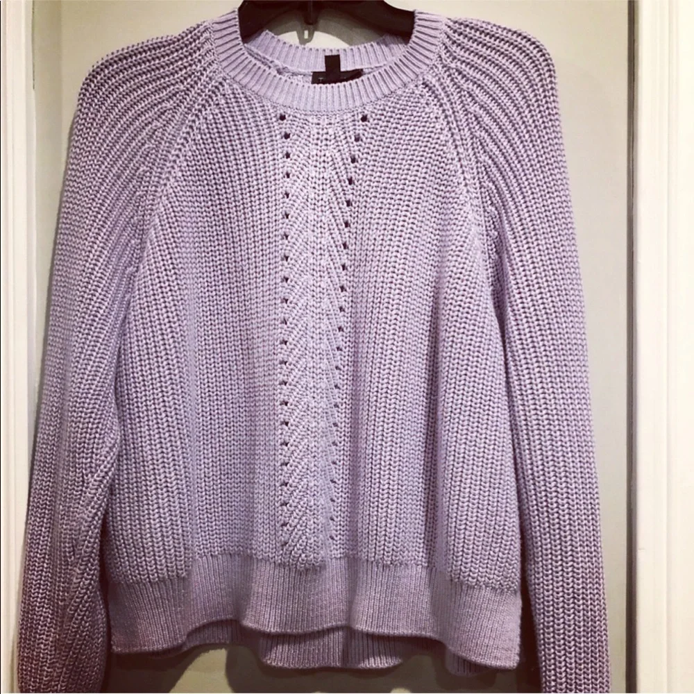 TOPSHOP Ribbed Chevron Boxy Sweater - Picture 7 of 7